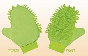 Wholesale Household Green chenille wash mitt Cleaning Tools in Kitchen for Promotional from china suppliers