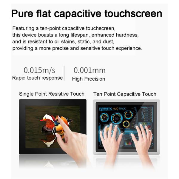 21.5 inch Embedded 4:3 Industrial-Grade Touchscreen All-in-One Computer for Automatic Vending Machine Flatbed