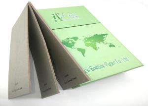 Wholesale Stabilize gsm Even Thickness Uncoated 3mm Grey Cardboard for Bookcover from china suppliers