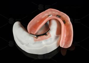 Wholesale Titanium Alloy Snap On Dolder Implant Bar Overdenture Polished For Natural Smile from china suppliers