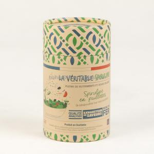 Wholesale Biodegradable Cylinder Food Grade Paper Tube Can Packaging With Metal Cover from china suppliers