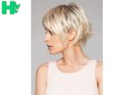 New Arrival Sale Popular Light Blonde Synthetic Natural Look Short Wig