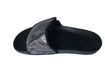 Men Fashion Summer House Slippers Black Color TPR / PE / EVA Material