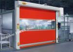Automatic High Speed Electric Roller Shutter Doors PVC Fabric Doors With