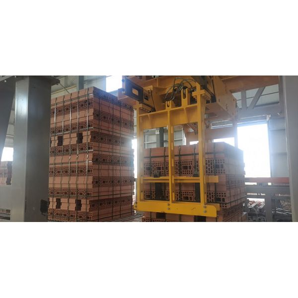 Fully Automatic Robot Loading Brick Packaging Machine with One-Touch Brick Type Switching for Efficient Brick Unloading System Fully Automatic Block
