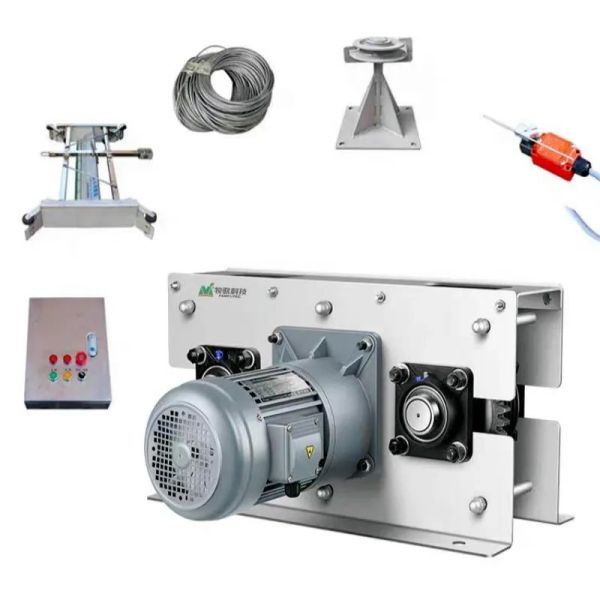 Automatic Manure Scraper Machine with High-Precision CNC Scraper Corrosion-Resistant Transmission Chain and Cycloid Pinwheel Reducer for Poultry Farms