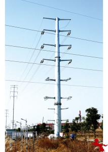 Wholesale Communication Microwave Transmission Tower Power Pole Iron 12m from china suppliers