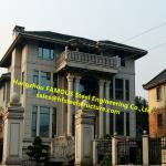 Prefab House Light Steel Villa Prefab Metal Buildings With Welded Frame