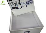 Printed Countertop Cardboard Floor Display Boxes For Dessert PVC Expansion Sheet