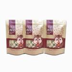 Custom Aluminum Foil Side Gusset Ziplock Food Pouches Plastic Dried Cashew Nuts