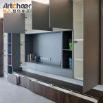 Bedroom Wall TV Cabinet in Wooden Material with Customized Size and Mail Packing