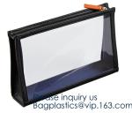 Recyclable Clear Gift Plastic Flat Bottom Logo Pvc k Nylon Packing Bags With