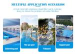 15m3/H 800mm Commercial Swimming Pool Sand Filters
