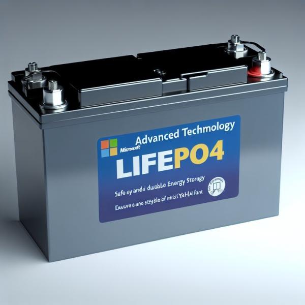 Advanced Technology Deep Cycle LiFePO4 Battery for Safe and Durable Energy