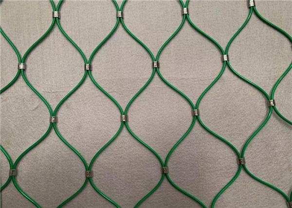 316 304 Stainless Steel Rope Mesh Architectural Stainless Steel Mesh Balustrade