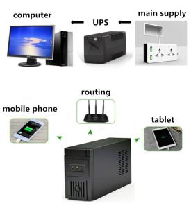Wholesale 480W Dc220v 850VA UPS Single Phase Ups Systems With Battery from china suppliers