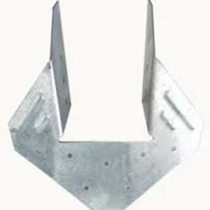 Wholesale Upgrade Your Wood Construction with Our Affordable Powder Coated Steel Wooden Connector from china suppliers
