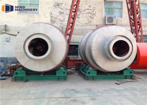 China 5.5kw Industrial Drum Dryer Limestone Sand Coal Cassava Chips Drying Machine on sale
