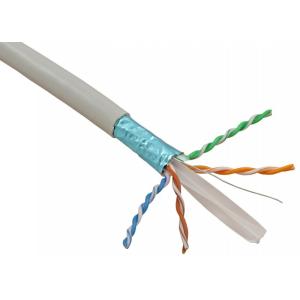 Wholesale 1000FT FTP Cat5e PVC Network Cable 305m 24AWG Bare Copper Optional Color from china suppliers