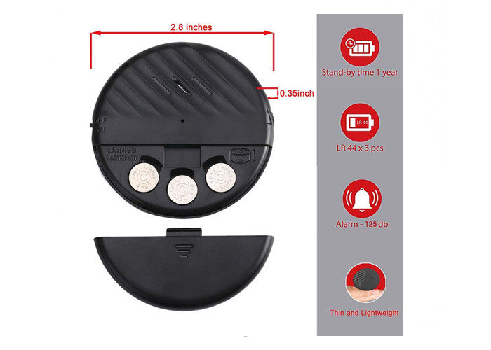 130db Wireless Vibration Security Alarm 34g No Wiring Needed