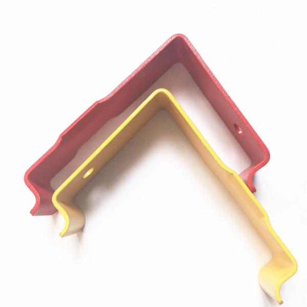 V Shape Anodized Carbon Steel Metal Crate Spring Clips For Plywood Box C057