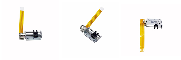 2 phases Weight 4 g Permanent Magnet 8mm Micro Slider Stepper Motor With Mounting Bracket