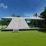 Prefabricated Modular Residential Spacecraft Model Trade Space Galvanized Steel