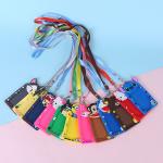 Non-Toxic Silicone ID Badge Holder for Office School ID Credit Cards Proximity