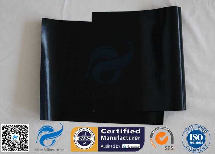 Black ptfe coated glass fibre fabric For Non Stick BBQ Grill Mat
