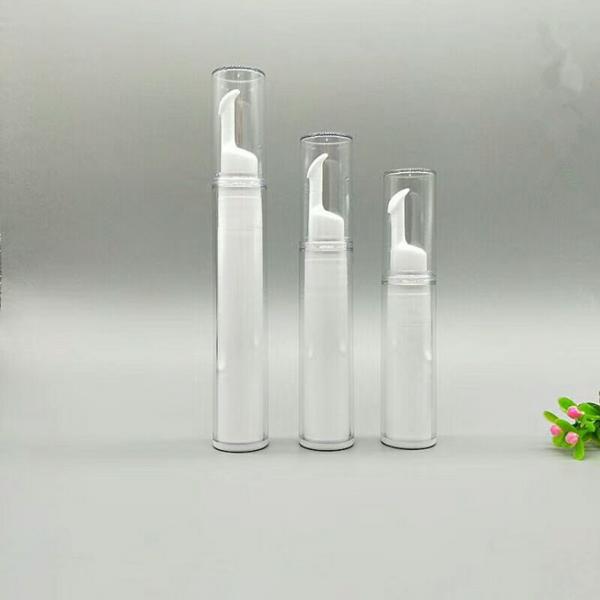 Quality empty 5ml 10ml 15ml eye cream serum cosmetic airless bottle packaging for sale