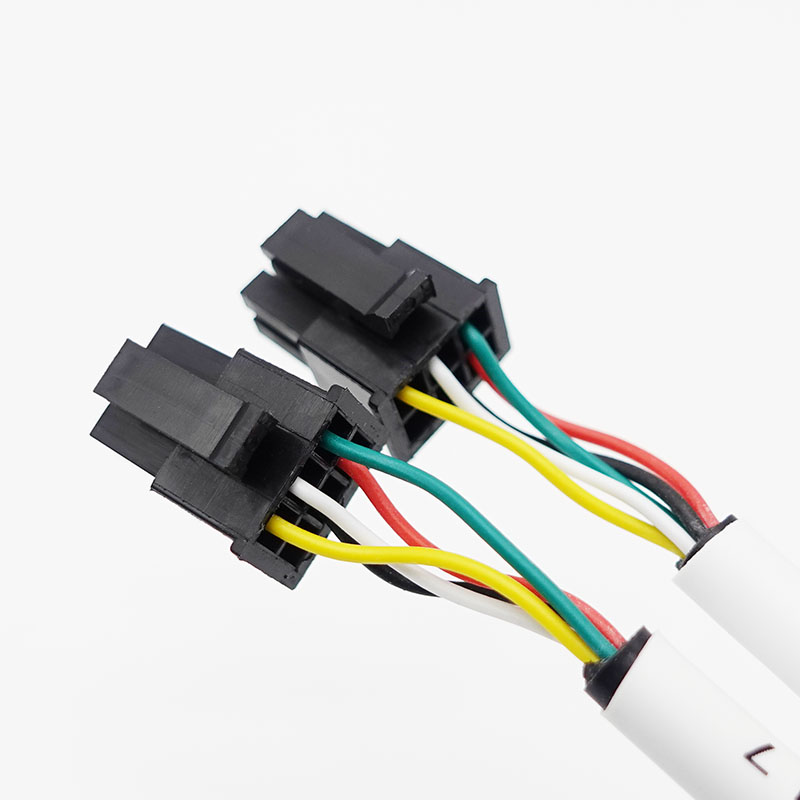 Custom Wire Harness Cable Assembly for Molex Connector White OEM 10-15 Days Lead Time