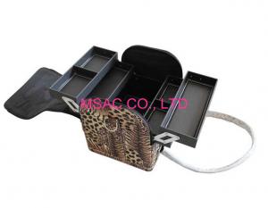 Wholesale Leather Beauty Cases/leopard Print Beauty Cases/Pantera