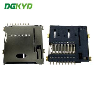 Wholesale TF Card Holder - SUSH-1.4 High External Welding 9P Telephone Card Holder DGKYDTF14H9A6A2Y3WS286 from china suppliers