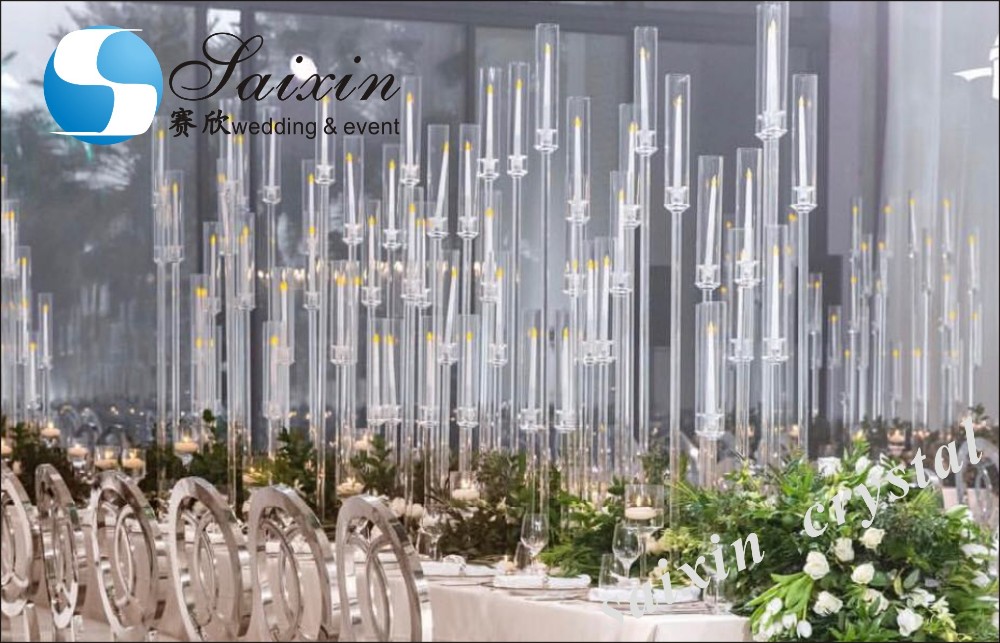 ZT-542 Luxury Crystal Flower Stand Centerpiece For Wedding Decor