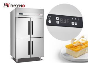 Wholesale Stainless Steel Double door Insert Chiller Cabinet Bakery Bread Shop Kitchen from china suppliers