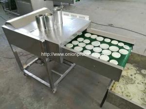 China Automatic Onion Ring Cutting Machine Manufacture on sale