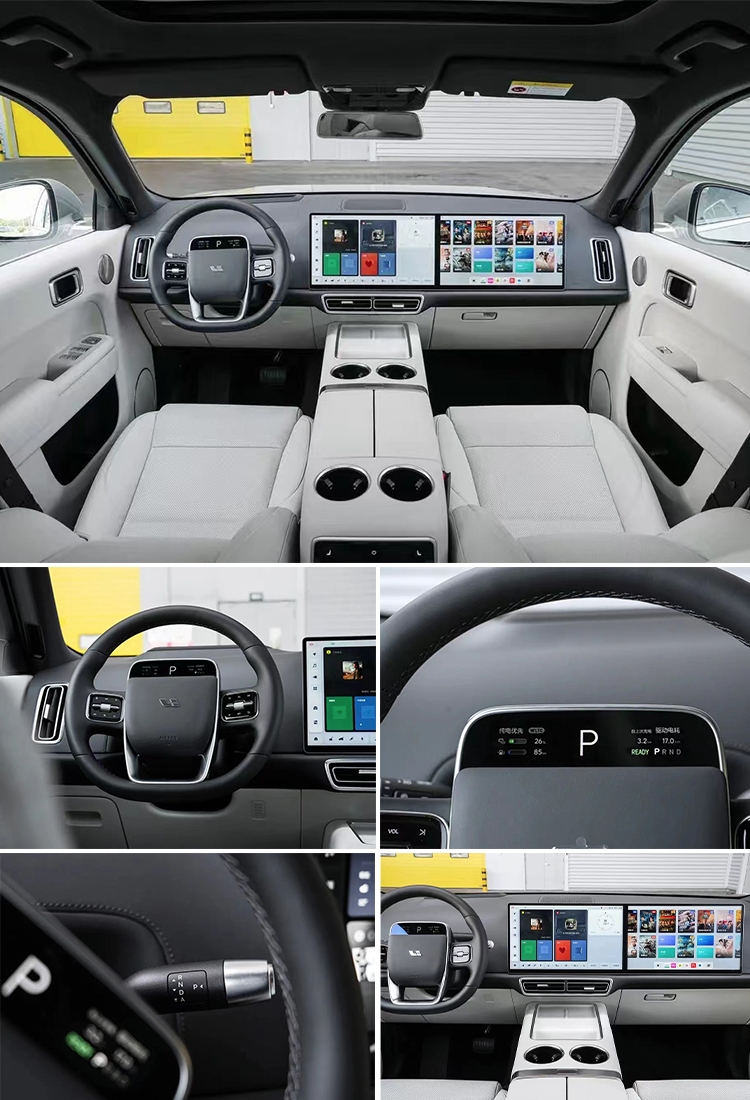 Li Xiang L9 Max Electric SUV 7-Seater ACC Cruise Control 2000kg-2500kg Curb Weight 2024