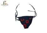 Red Circle Womens Bikini Swimsuits , Drawsting American Apparel Sublimation