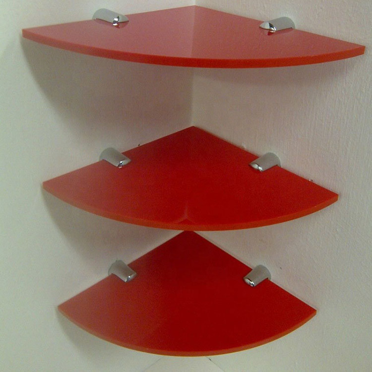Plastic Book Bookshelf Separators Cosmetic Display Showcase Acrylic Shelf Dividers Closet
