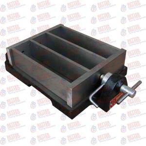 Wholesale Three Gang Mould Steel Iron Cement Testing Equipment from china suppliers