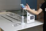 COMER anti-theft counter display devices Universal Mobile Phone security Stand
