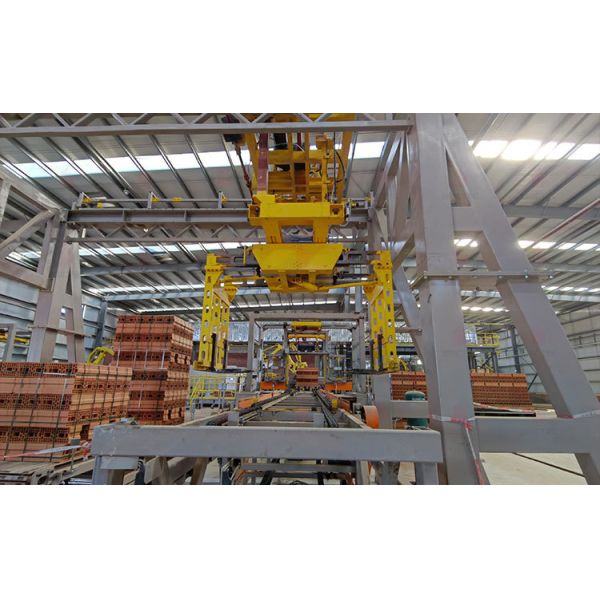 Fully Automatic Robot Loading Brick Packaging Machine with One-Touch Brick Type Switching for Efficient Brick Unloading System Fully Automatic Block