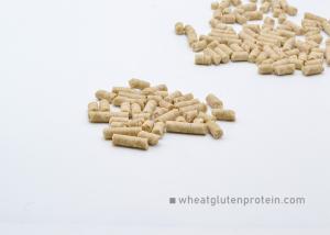 Wholesale Slightly Yellowish Pellet Protein Wheat gluten Feed Ingredient No GMO from china suppliers