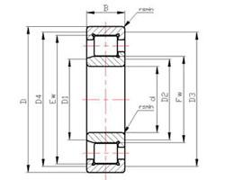 Wholesale SL series roller bearings ZSL1923 Series Cylindrical Roller Bearings ZSL192309 from china suppliers