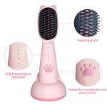 MCH USB Wireless Electric Hair Brush Mini Travel Oval Hairbrush For Wet Dry