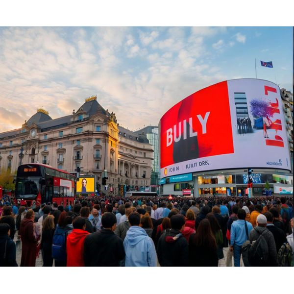 Customized Fixed Giant Big Outdoor Waterproof LED Screen Display Advertising Screen