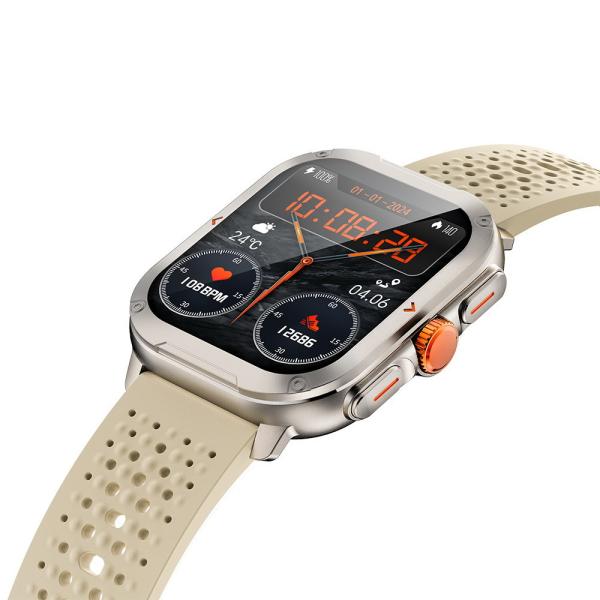 KW295 1.99" TFT Smartwatch Big Display , Slim Fitness Tracker Smartwatch Large