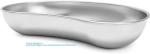 8" Stainless Steel Kidney Tray, Kidney Shaped Emesis Basin, Dental Lab