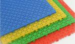 Anti Skid Interlocking Suspended Indoor Sports Flooring Plastic Flooring