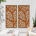 OEM ODM Weathering Steel Garden Screen Metal Room Divider